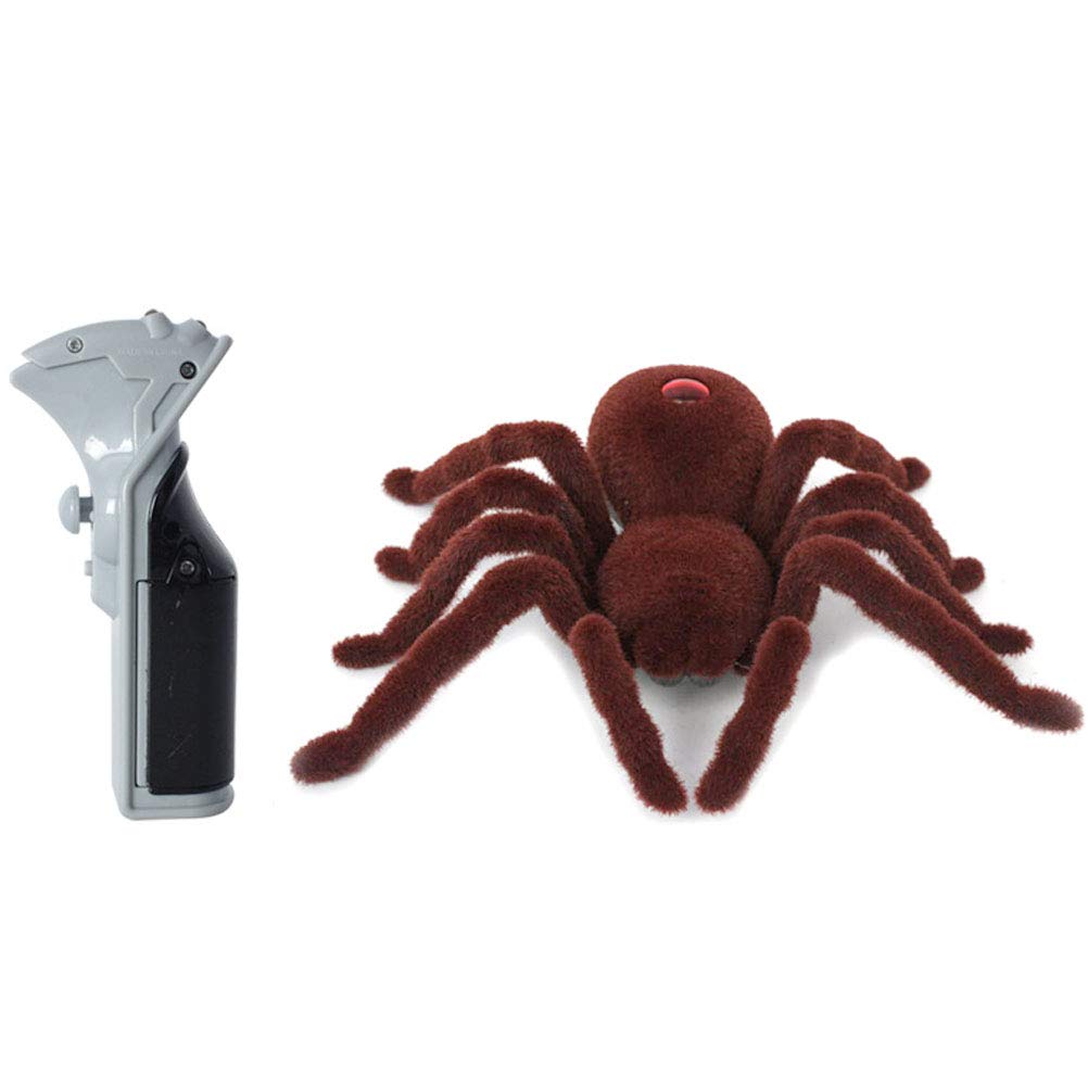 Photo 1 of Vankcp Remote RC Spider Toy 11" Control Realistic Spider Halloween Decor Scary Toy Prank Gag Gift Model