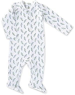 Baby Boy Long Sleeve Zipper One-Piece