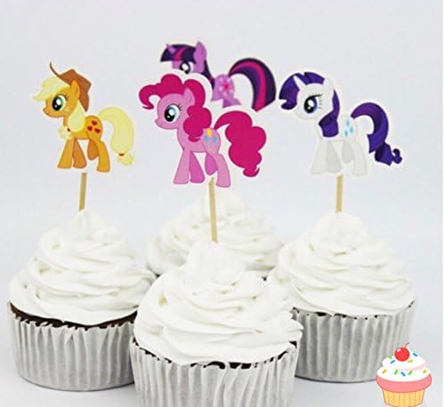 Maison Et Jardin Decorations Figurines Figurines De Gateau 12 X My Little Pony Gateau Picks Kids Party Cupcake Toppers Decoration Anniversaire