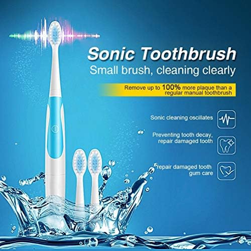 Adults Electric Toothbrush,Battery Powered Electric Toothbrush Teeth Cleaning Tool Oral Care AAA Battery (Not Included)