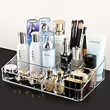 Transparent Desktop Cosmetics Storage Box Creative Lipstick Skin Care Products Display Box (Transparent)