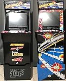 Gulf Coast Decals Arcade1up Cabinet Riser Graphics - Asteroids Asteroid Graphic Sticker Decal Set