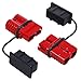 OrionMotorTech 2-4 Gauge 175A Battery Cable Quick Connect/ Disconnect Plug Kit Recovery Winch Trailer, 12-36V DC primary