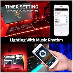 LED Strip Alexa 16.4 ft LED Strip Google Home, LED