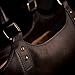 Solo New York Chambers 16 Inch Premium Leather Laptop Bucket Tote, Espresso