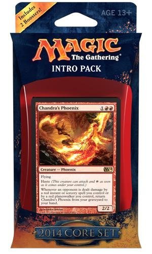 MTG Magic the Gathering Core Set 2014 M14 Intro Deck Fire Surge