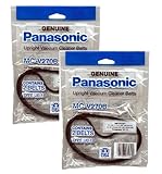 Panasonic MC-V270B Type UB-8 Belts (2-Pack) (Total of 4 Belts)
