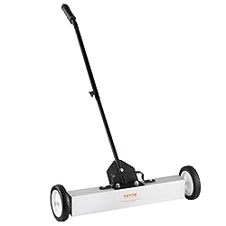 VEVOR Rolling Magnetic Sweeper with Wheels, 50Lbs