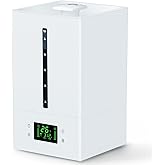 Humidifiers for Bedroom Large Room, Aitechny 5.5L Top Fill Cool Mist Humidifiers for Home, Office, Plants with Essential Oils