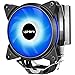 upHere New CPU Cooler with 4 Direct Contact Heatpipes, AC Blue LED Fan,AC12BE