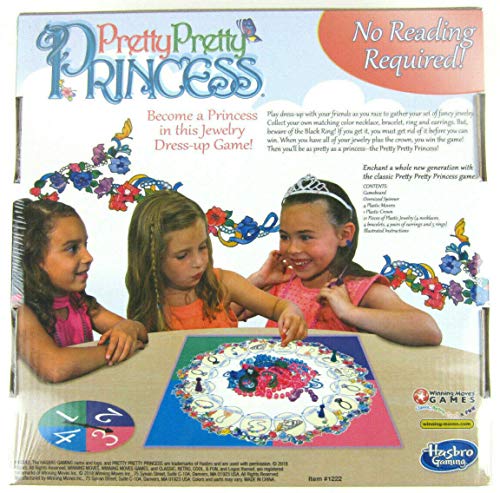 Big Game Toys~Prety Prety Princess Game Board Game Free BGT Sticker