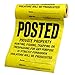 Hy-Ko Products TSR-100 Posted Private Property Tyvek Sign Roll 11