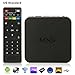 MXQ Android 4.4.2 Quad Core Smart TV Box Mini PC Streaming Media Player - Internet 1080p HD WiFi Streaming Video Player- XBMC(1GB/8GB)