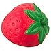 WATINC 1 pcs Jumbo 4inch Kawaii Strawberry Squishy Cream Scented Slow Rising Large Kawaii Squishies Charms, Hand Toy, Stress Relief Toy Lovely Toy, Decorative Props Large(Strawberry)