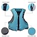 OMOUBOI Life Jacket Snorkel Vest Adult Inflatable Swim Snorkel Vest for Snorkeling, Suitable for 80-220lbs