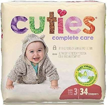 cuties complete care size 3