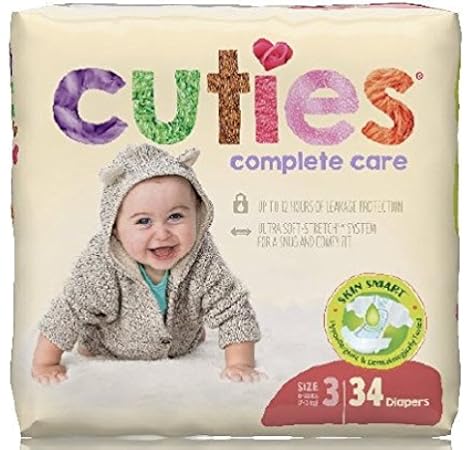cuties diapers size 3