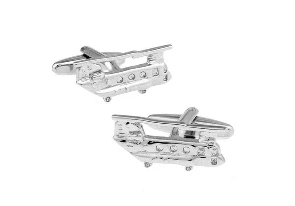 Chinook Helicopter Cufflinks for Men – RAF Aircraft Design