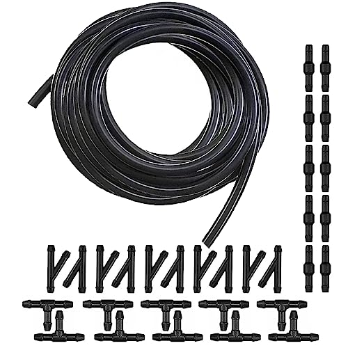 GKmow 4M/13Ft Universal Washer Fluid Hose with 30