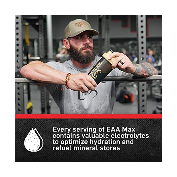 Primeval Labs EAA Max - 30 Servings - Full Essential Amino Acid Profile Drink (Strawberry Mango)