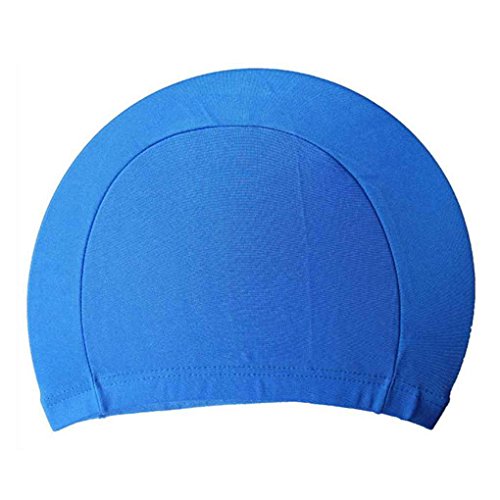 Miaomiaogo Unisex Polyester Cloth Fabric Bathing Cap Swimming Hats for Water Sports - Thumbnail 2