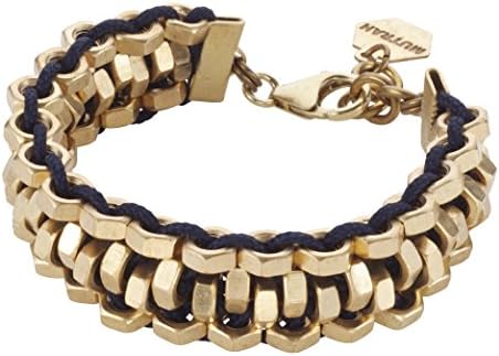 DEAL OF THE DAY - Mutrah Designed Jewelry - NORA - Chunky Brass Signature Designer Bracelet - DAILY DEALS