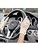 Maxdot Summer Women Lace Bow Cotton Short Screen Touch Gloves Sun UV Protection Driving Gloves (Beige)