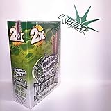 Double Platinum Wraps 2x Apple Martini Flavor Box of 25 Packs - Limited Edition Kush Sticker