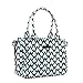 JuJuBe Be Classy Structured Multi-Functional Diaper Bag/Purse, Onyx Collection - Black Diamond