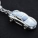 Key Chain Flashlight, JOBON Zinc Alloy Metal LED Light Car Keychain Multifunctio Key Ring for Men and Women Creative Best Gifts