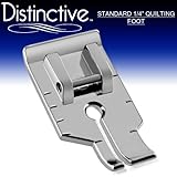 Distinctive Standard 1-4” Quilting/Sewing Machine Presser Foot - Fits All Low Shank Snap-On Singer*, Brother, Babylock, Euro-Pro, Janome, Kenmore, White, Juki, New Home, Simplicity, Elna and More!
