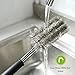 [Upgraded Version] Homitt BBQ Grill Brush Sturdy Stainless Steel Barbecue Brush Cleaner, 18 inch Long Enough to clean Charcoal, Weber, Porcelain and Infrared Grill - Handy Storage Bag Included