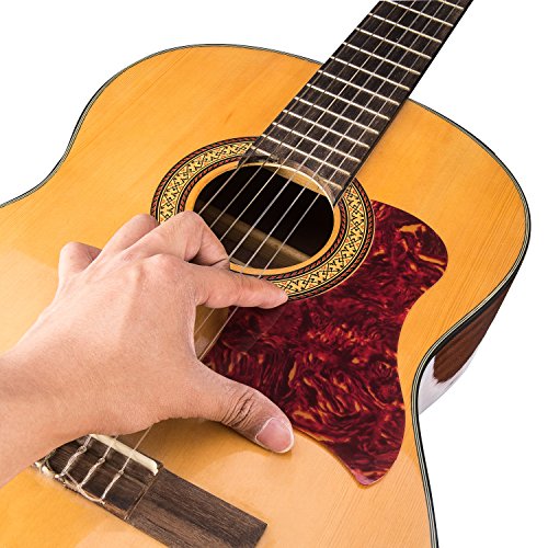 Canomo Pack of 9 Self Adhesive Acoustic Guitar Pickguard Pick Guards