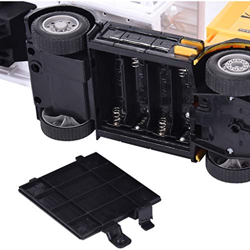 Livoty Double-Layer Car Carrier Truck Tractor & Loading with Three Taxis Set Remotely Controlled - Shipping from USA