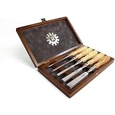 Narex Richter Bevel Edge Chisel Set of 5
