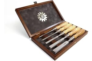 Narex Richter Bevel Edge Chisel Set of 5