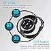 Dostyle Bluetooth Headphones, Wireless Stereo Headset Over-Ear Bluetooth V4.1 Earbuds for Sports Running Hands-Free Calling with Mic (Secure-Fit, Lightweight, Sweatproof)