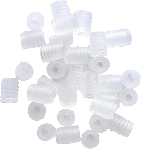 Amazon Co Jp マスク ゴムのサイズ調節に 耳掛け ストッパー 30個入 カラー 選べる 10色 耳掛け ゴム Pvc ポリ塩化ビニル 手芸 ハンドメイド 手作り サイズ調節 カラフル かわいい 1 クリア ホビー