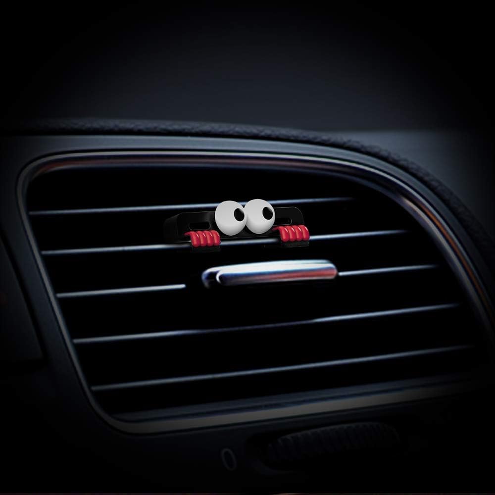 DEMUR Car Air Freshener By Independent Designer,I Am Watching You,Scent-up to 40 Days-Red
