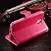 Note 3 Case, Galaxy Note 3 Case, Joopapa Galaxy Note 3 Luxury Fashion Pu Leather Magnet Wallet Flip Case Cover with Built-in Credit Card/ID Card Slots for Samsung Galaxy Note 3 N9000 (Pink)