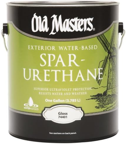 Old Masters Water Based Spar Urethane Gallon Clear Household Varnishes Amazon Com