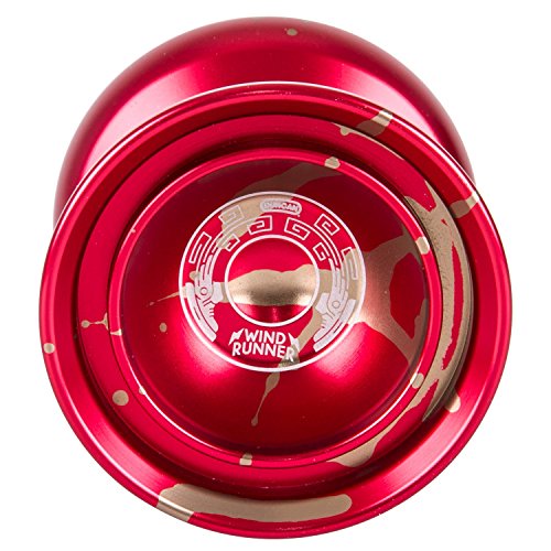 image for Duncan Toys Windrunner Yo-Yo [Red with Gold Splash] - Unresponsive Pro