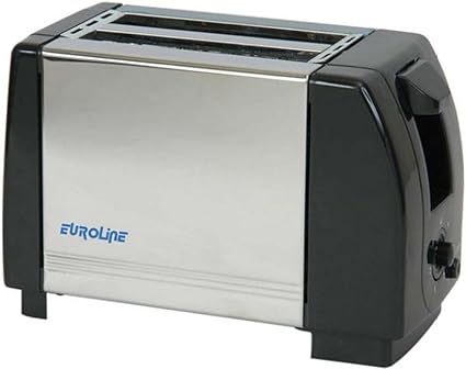 EL 840 EUROLINE POP UP TOASTER 2 SLICE 750 W