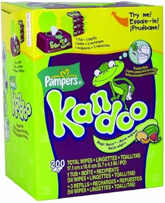 pampers kandoo flushable wipes