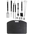 Mr. Bar-B-Q 94069Y 20 Piece BBQ Grill Set | The Ultimate Barbeque Grill Tool Set | Rugged Plastic Storage Case | 20 Individua