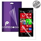 Fosmon Crystal Clear Screen Protector Shield for Nokia Lumia 928 - 3 Pack