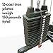 Body-Solid Tools (SP150)150 lb. Selectorized Weight Stack, Only Compatible with Body-Solid Selectorized Weight Stacks