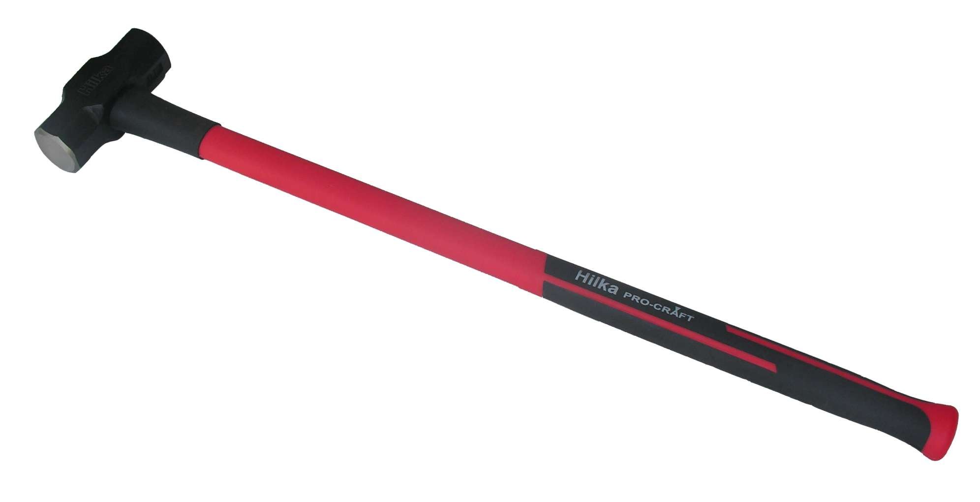 Hilka 55611070 7 lb Sledge Hammer - Black/Red