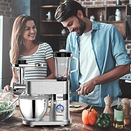 Diecast stand mixer,Aifeel 9 Accessories Multifunctional Kitchen Mixer
