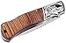 Grand Way Folding Knife - Decorative Pocket Knife for EDC and Outdoor - Classic Blade and Wooden Inlays on Handle FB 0017